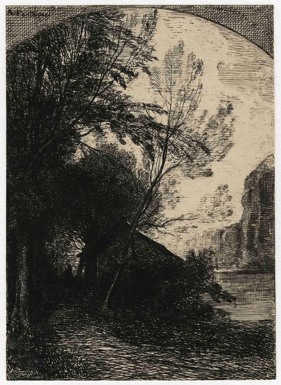 Casupola sul bordo dell'acqua - Musée d’Art et d’Histoire, Cabinet d’arts graphiques, Genève